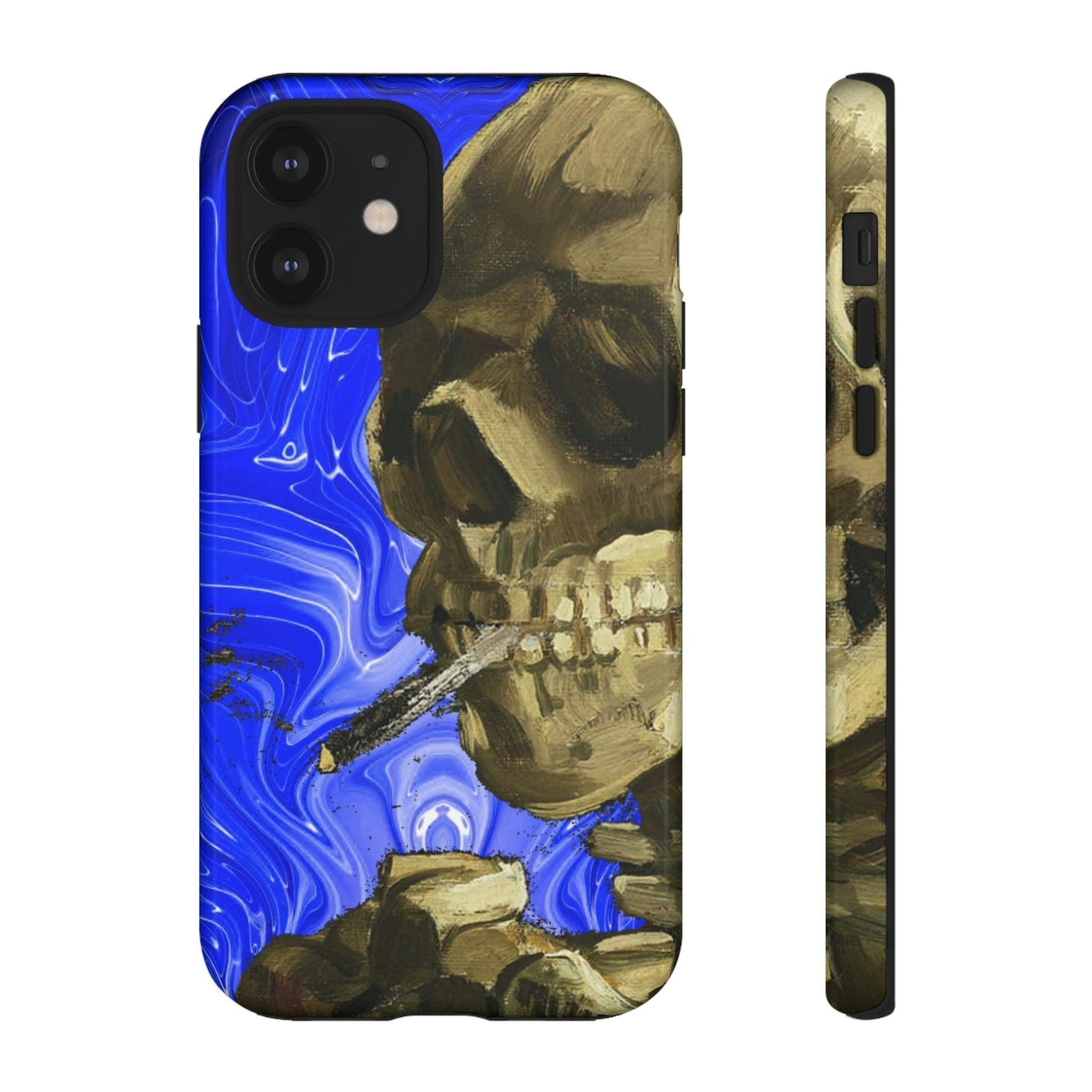 Phone Case-SKELETON RIGHT | Tough-iPhone 12-Glossy-PhoneCaseBoss-Phone-Best-Phone-Cases