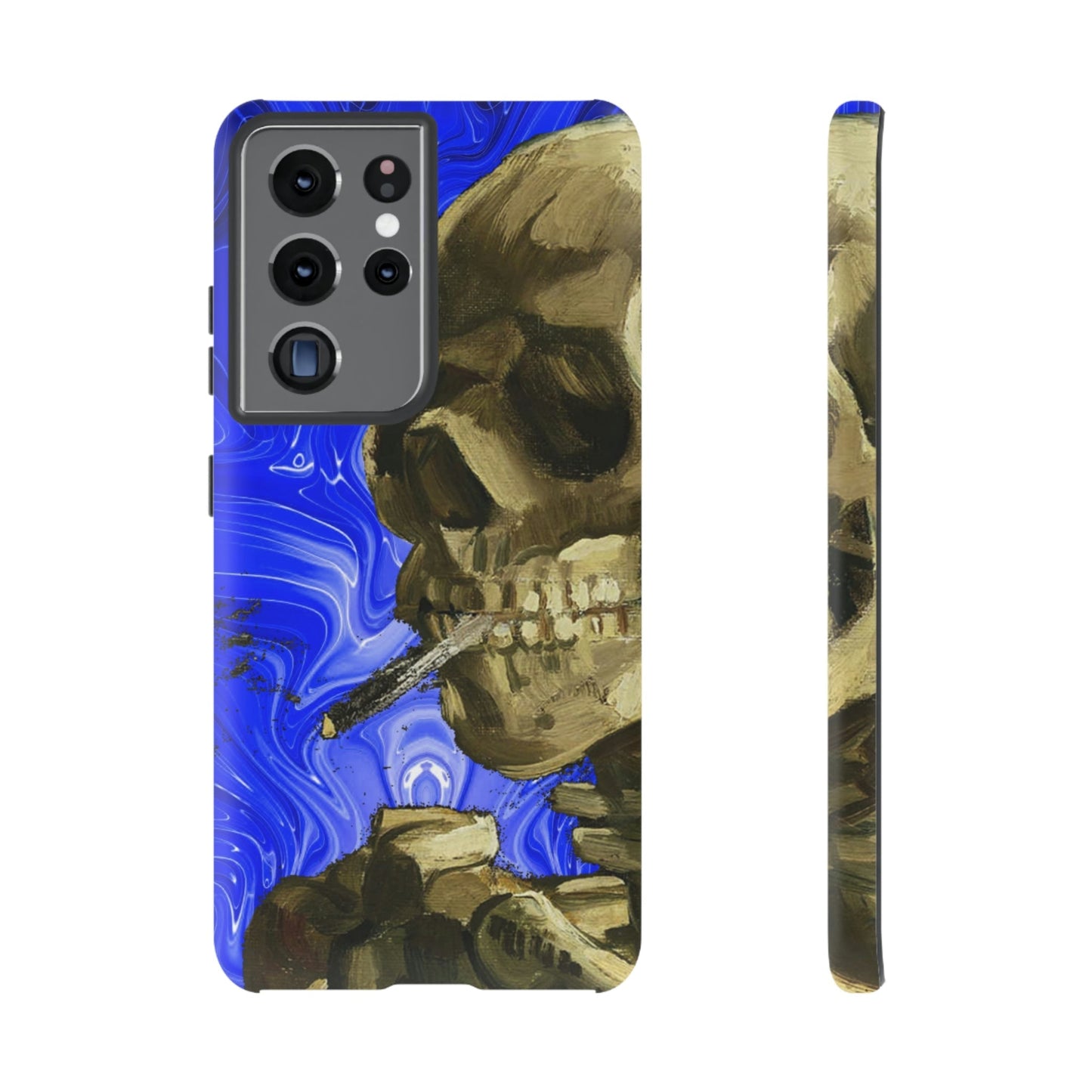 Phone Case-SKELETON RIGHT | Tough-Samsung Galaxy S21 Ultra-Matte-PhoneCaseBoss-Phone-Best-Phone-Cases