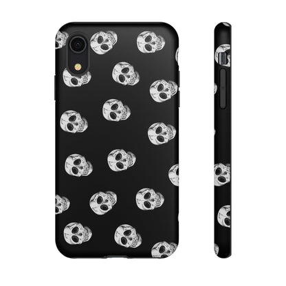 Phone Case-SKULL SHOWER | Tough-iPhone XR-Matte-PhoneCaseBoss-Phone-Best-Phone-Cases