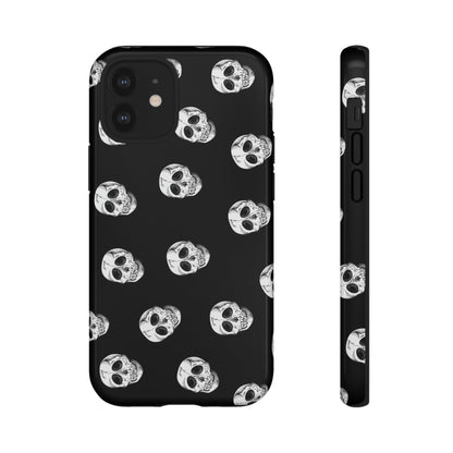 Phone Case-SKULL SHOWER | Tough-iPhone 12 Mini-Glossy-PhoneCaseBoss-Phone-Best-Phone-Cases