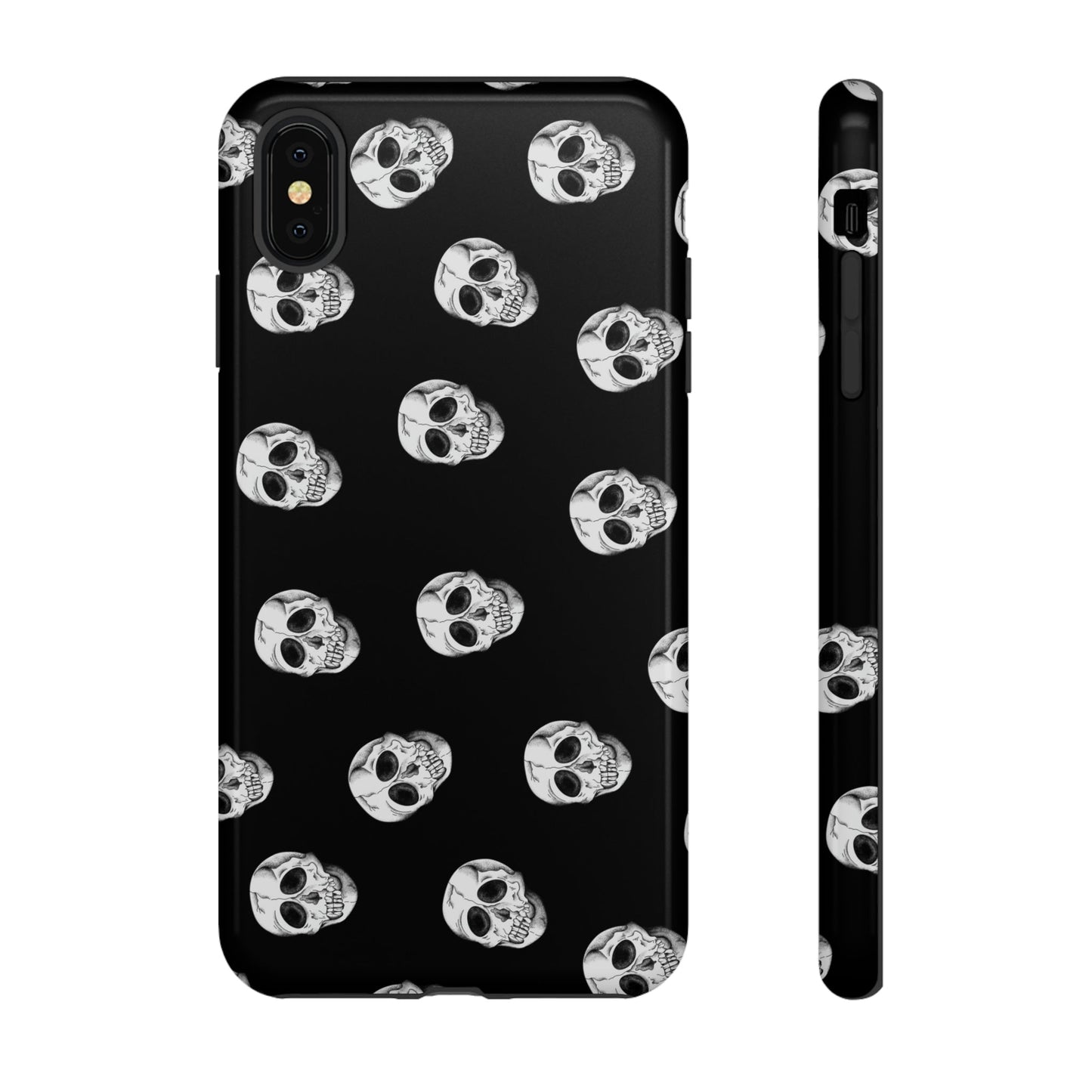 Phone Case-SKULL SHOWER | Tough-iPhone XS MAX-Glossy-PhoneCaseBoss-Phone-Best-Phone-Cases