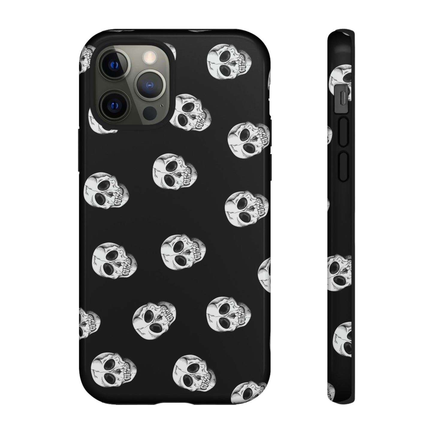 Phone Case-SKULL SHOWER | Tough-iPhone 12 Pro-Glossy-PhoneCaseBoss-Phone-Best-Phone-Cases