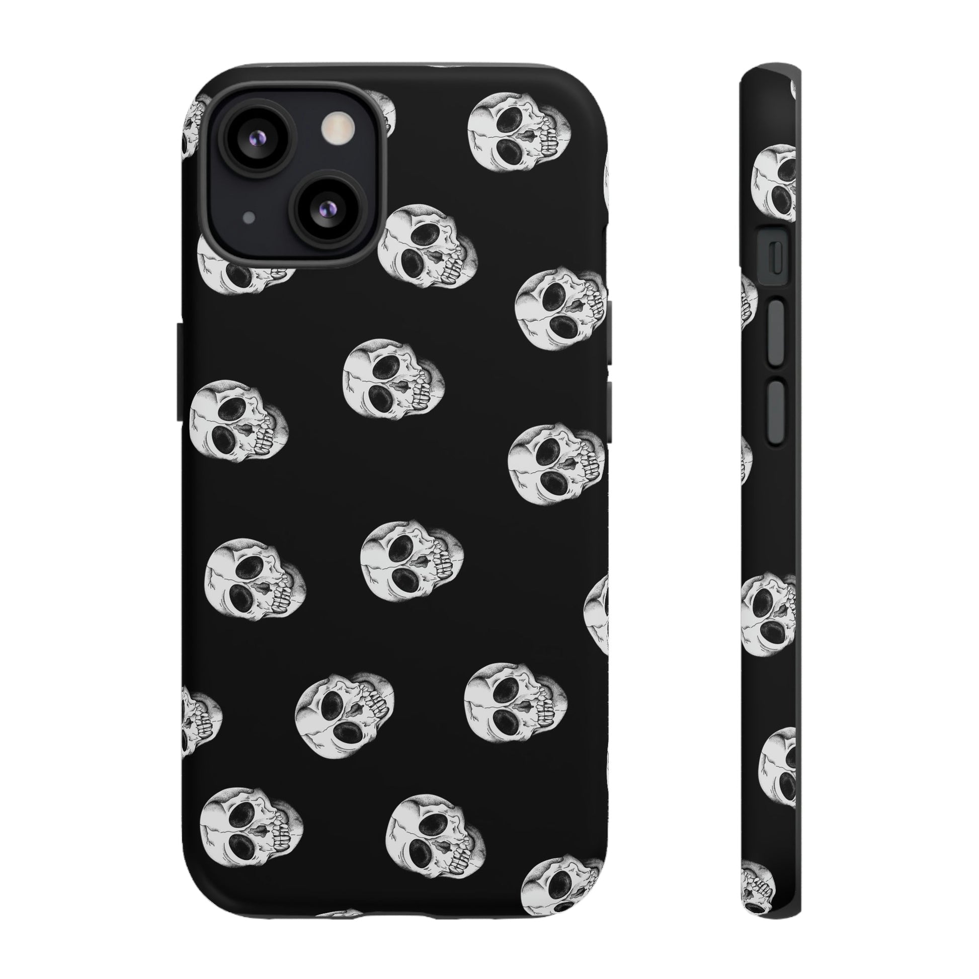 Phone Case-SKULL SHOWER | Tough-iPhone 13-Matte-PhoneCaseBoss-Phone-Best-Phone-Cases