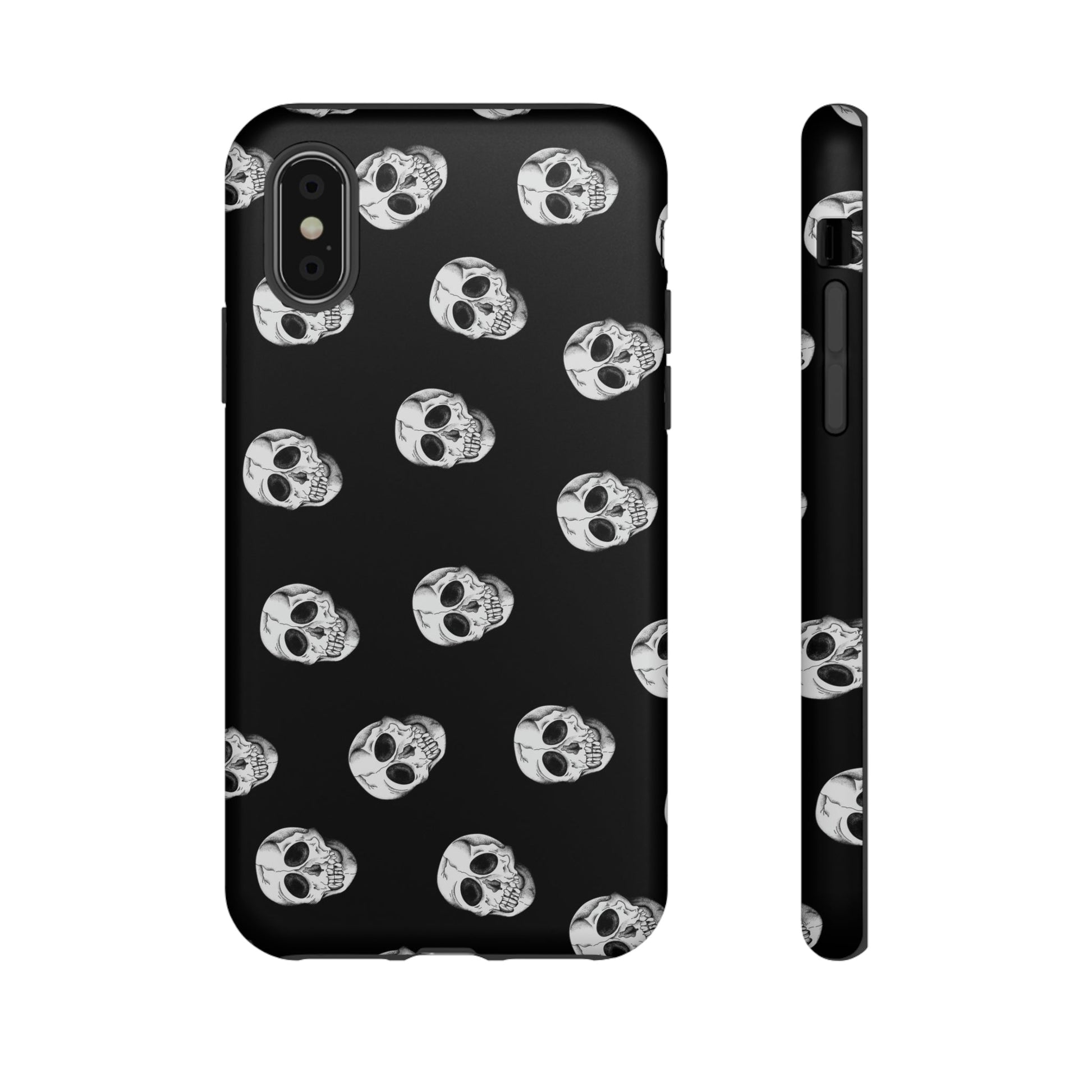 Phone Case-SKULL SHOWER | Tough-iPhone XS-Matte-PhoneCaseBoss-Phone-Best-Phone-Cases