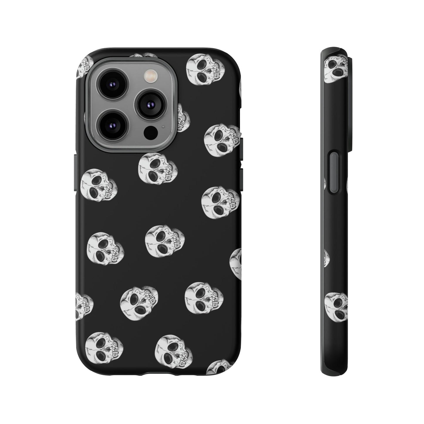 Phone Case-SKULL SHOWER | Tough-iPhone 14 Pro-Matte-PhoneCaseBoss-Phone-Best-Phone-Cases