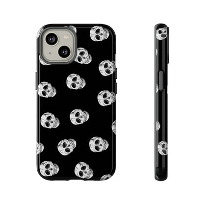 Phone Case-SKULL SHOWER | Tough-iPhone 14-Glossy-PhoneCaseBoss-Phone-Best-Phone-Cases