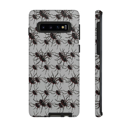 Phone Case-SPIDERS ON GRAY | Tough-Samsung Galaxy S10-Matte-PhoneCaseBoss-Phone-Best-Phone-Cases