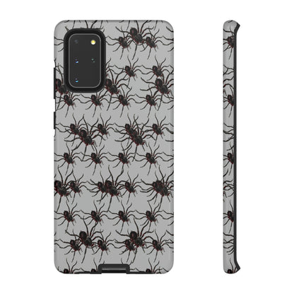 Phone Case-SPIDERS ON GRAY | Tough-Samsung Galaxy S20+-Glossy-PhoneCaseBoss-Phone-Best-Phone-Cases