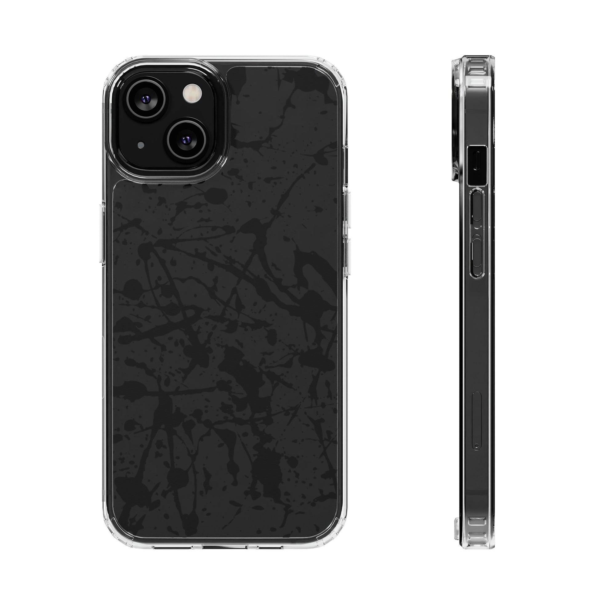 Phone Case-SPLATTER | Clear-iPhone 14-Without gift packaging-PhoneCaseBoss-Phone-Best-Phone-Cases