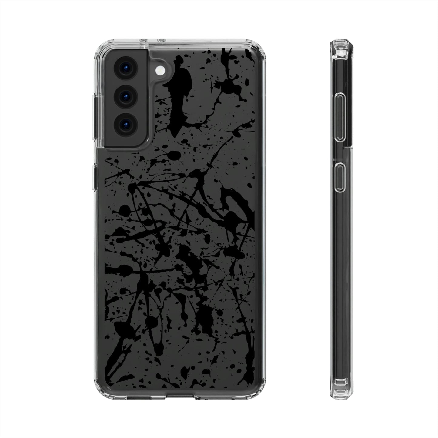 Phone Case-SPLATTER | Clear-Samsung Galaxy S21 Plus-Without gift packaging-PhoneCaseBoss-Phone-Best-Phone-Cases