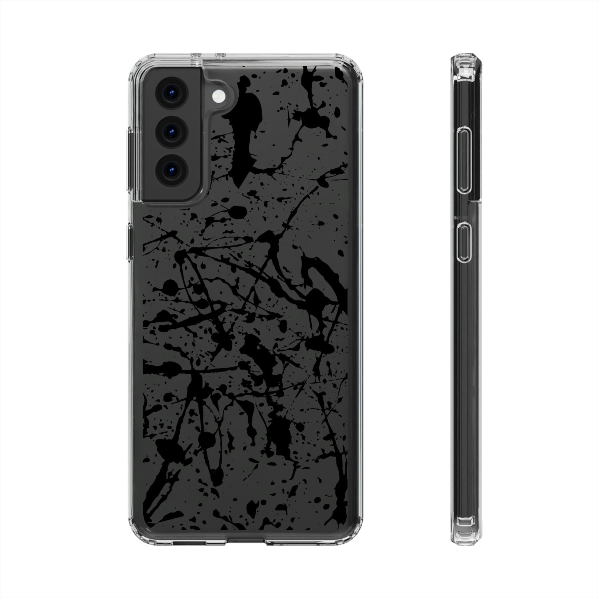 Phone Case-SPLATTER | Clear-Samsung Galaxy S21 Plus-Without gift packaging-PhoneCaseBoss-Phone-Best-Phone-Cases