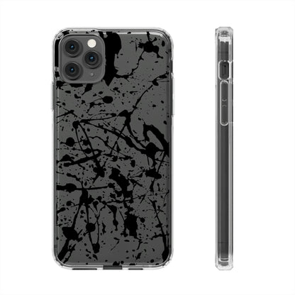 Phone Case-SPLATTER | Clear-iPhone 11 Pro Max-Without gift packaging-PhoneCaseBoss-Phone-Best-Phone-Cases