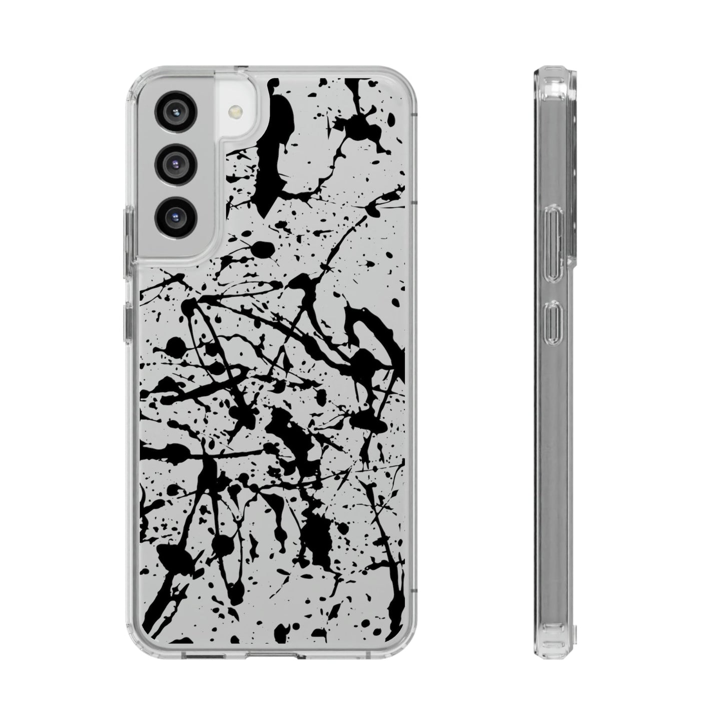 Phone Case-SPLATTER | Clear-Samsung Galaxy S22 Plus-Without gift packaging-PhoneCaseBoss-Phone-Best-Phone-Cases