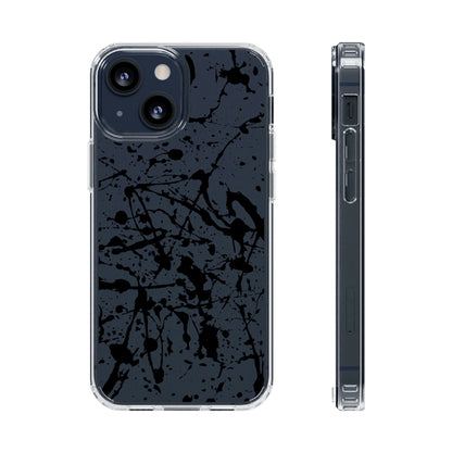 Phone Case-SPLATTER | Clear-iPhone 13 Mini-Without gift packaging-PhoneCaseBoss-Phone-Best-Phone-Cases