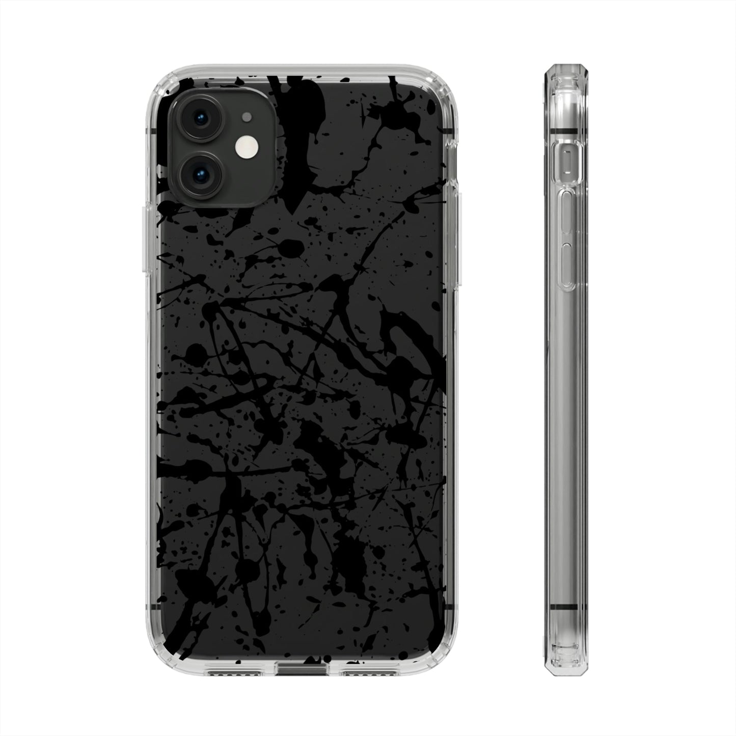 Phone Case-SPLATTER | Clear-iPhone 11-Without gift packaging-PhoneCaseBoss-Phone-Best-Phone-Cases