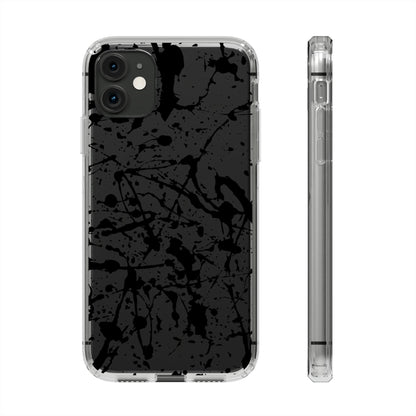 Phone Case-SPLATTER | Clear-iPhone 11-Without gift packaging-PhoneCaseBoss-Phone-Best-Phone-Cases