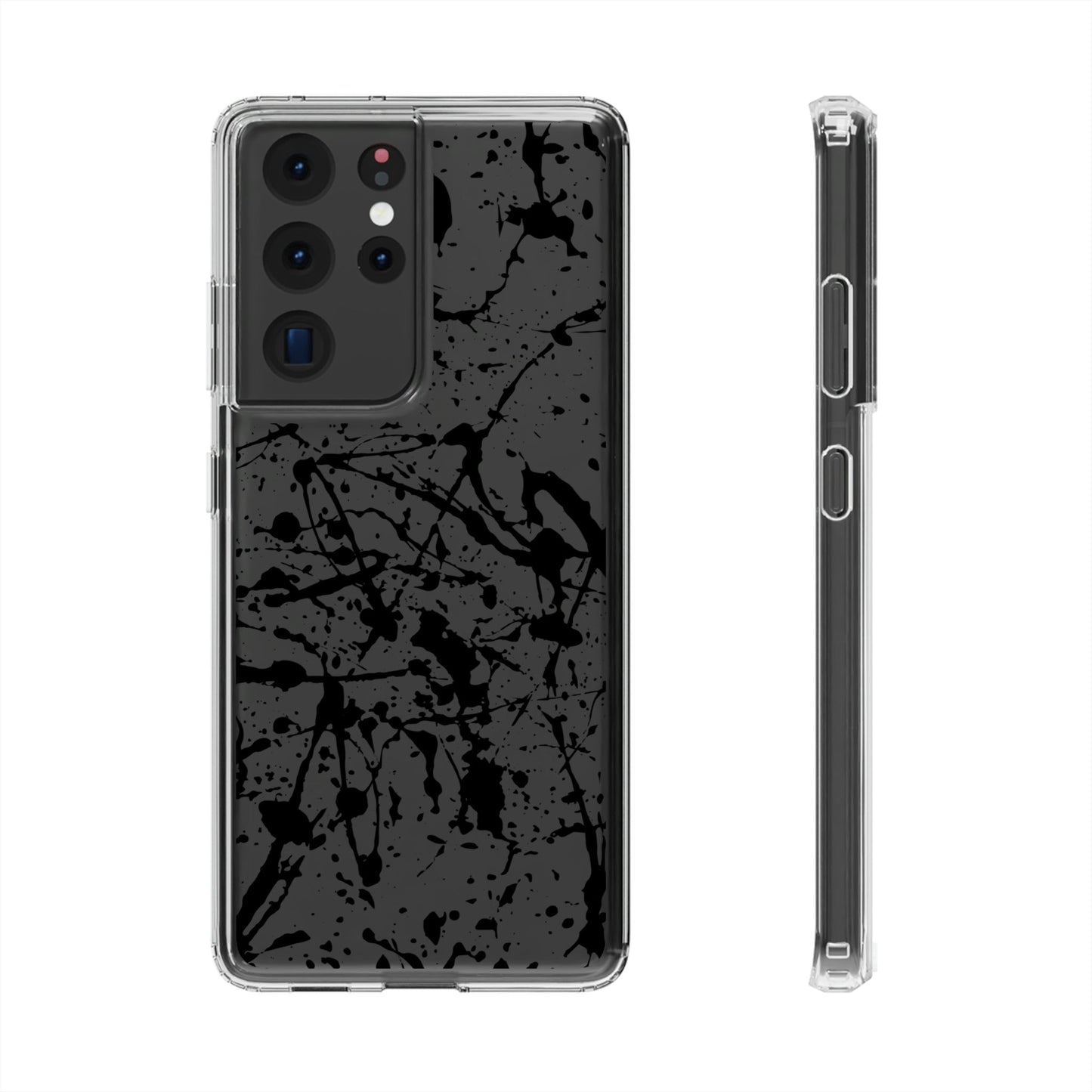 Phone Case-SPLATTER | Clear-Samsung Galaxy S21 Ultra-Without gift packaging-PhoneCaseBoss-Phone-Best-Phone-Cases