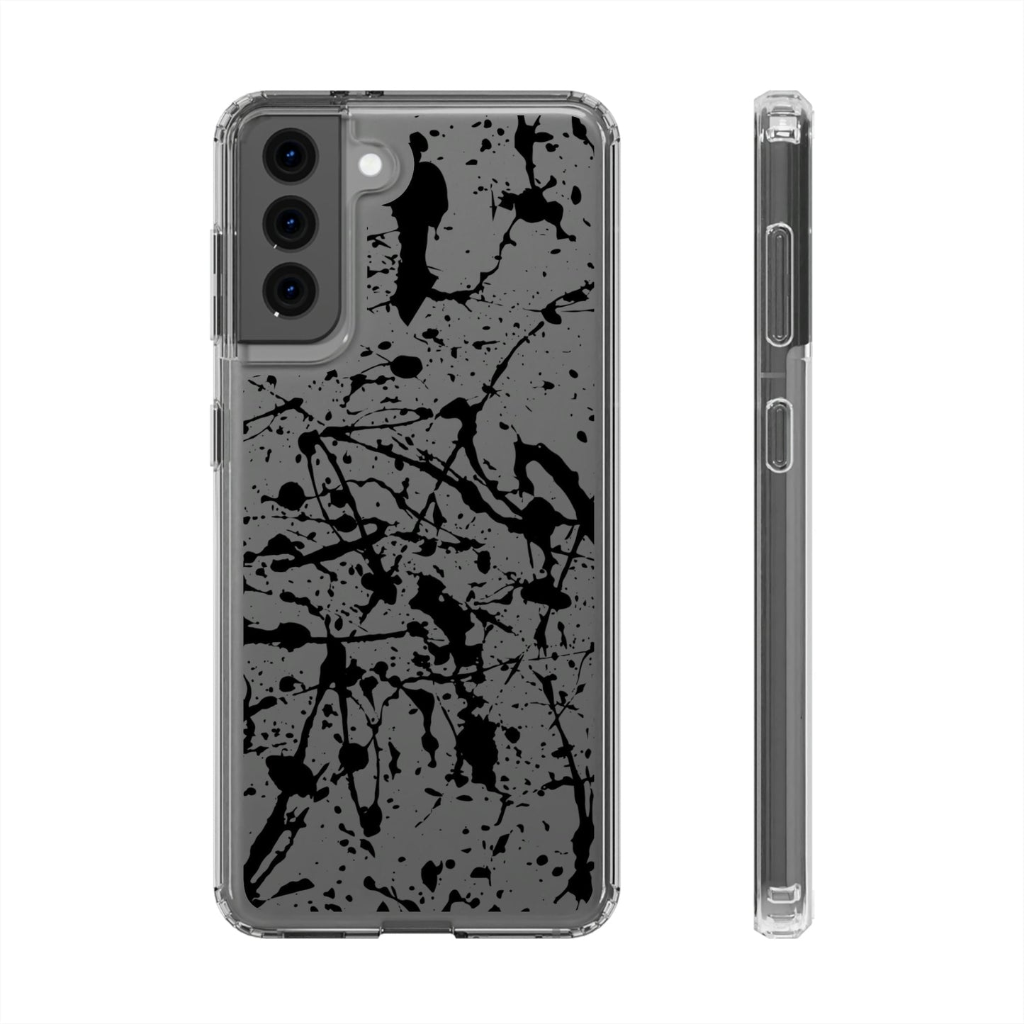 Phone Case-SPLATTER | Clear-Samsung Galaxy S21-Without gift packaging-PhoneCaseBoss-Phone-Best-Phone-Cases
