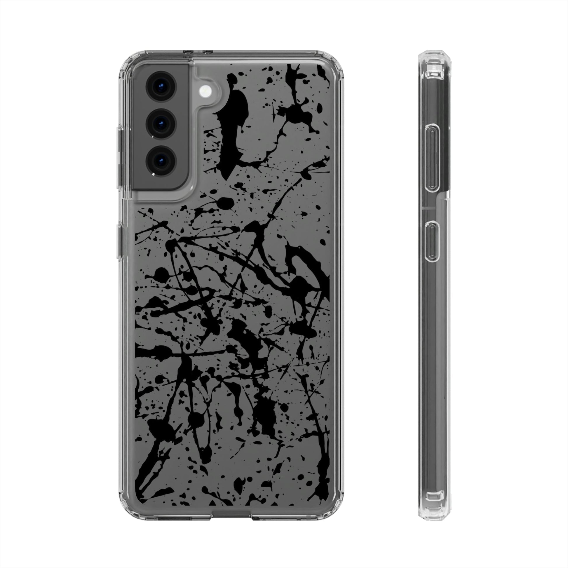 Phone Case-SPLATTER | Clear-Samsung Galaxy S21-Without gift packaging-PhoneCaseBoss-Phone-Best-Phone-Cases