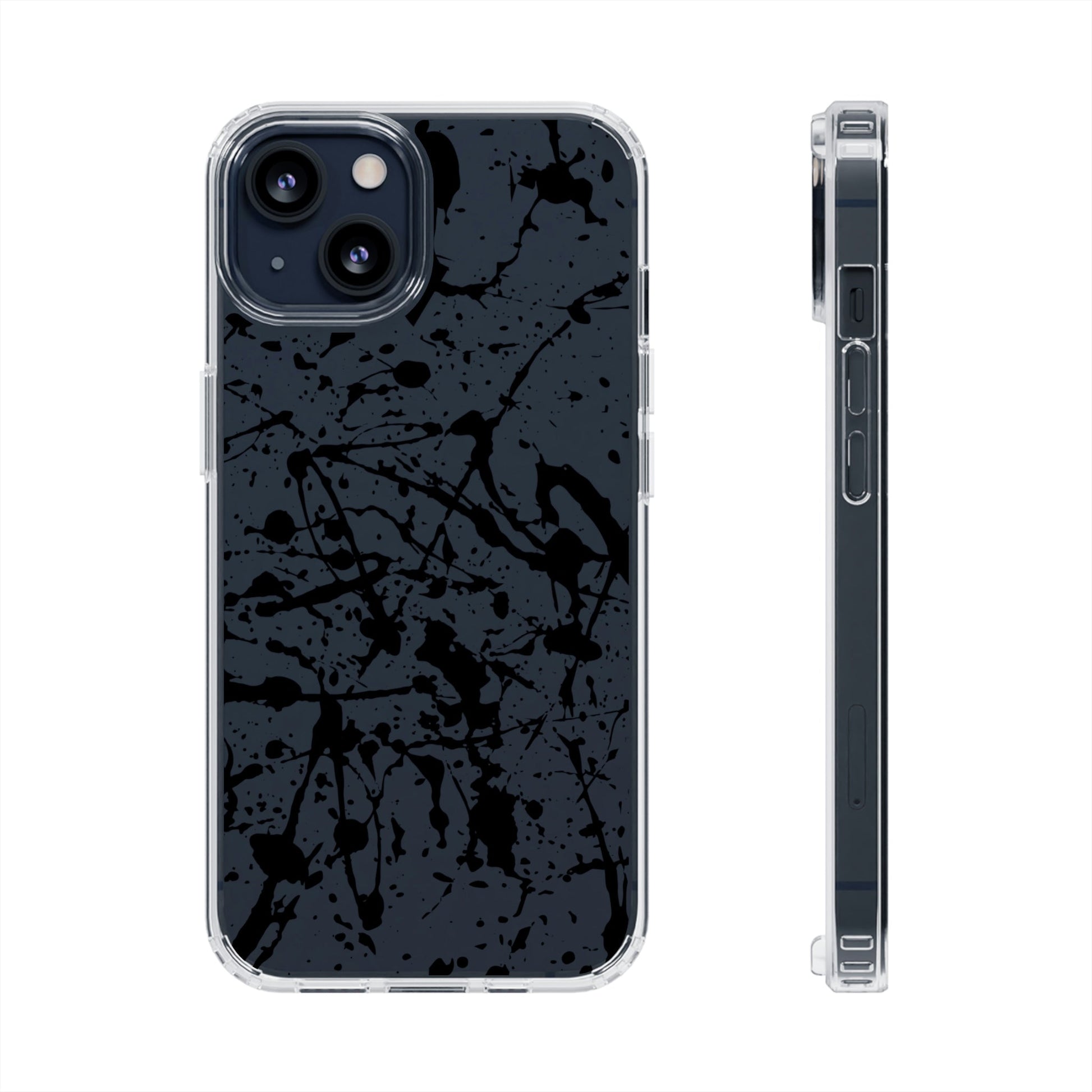 Phone Case-SPLATTER | Clear-iPhone 13-Without gift packaging-PhoneCaseBoss-Phone-Best-Phone-Cases