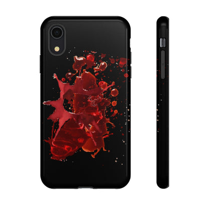 Phone Case-SPLATTER | Tough-iPhone XR-Glossy-PhoneCaseBoss-Phone-Best-Phone-Cases