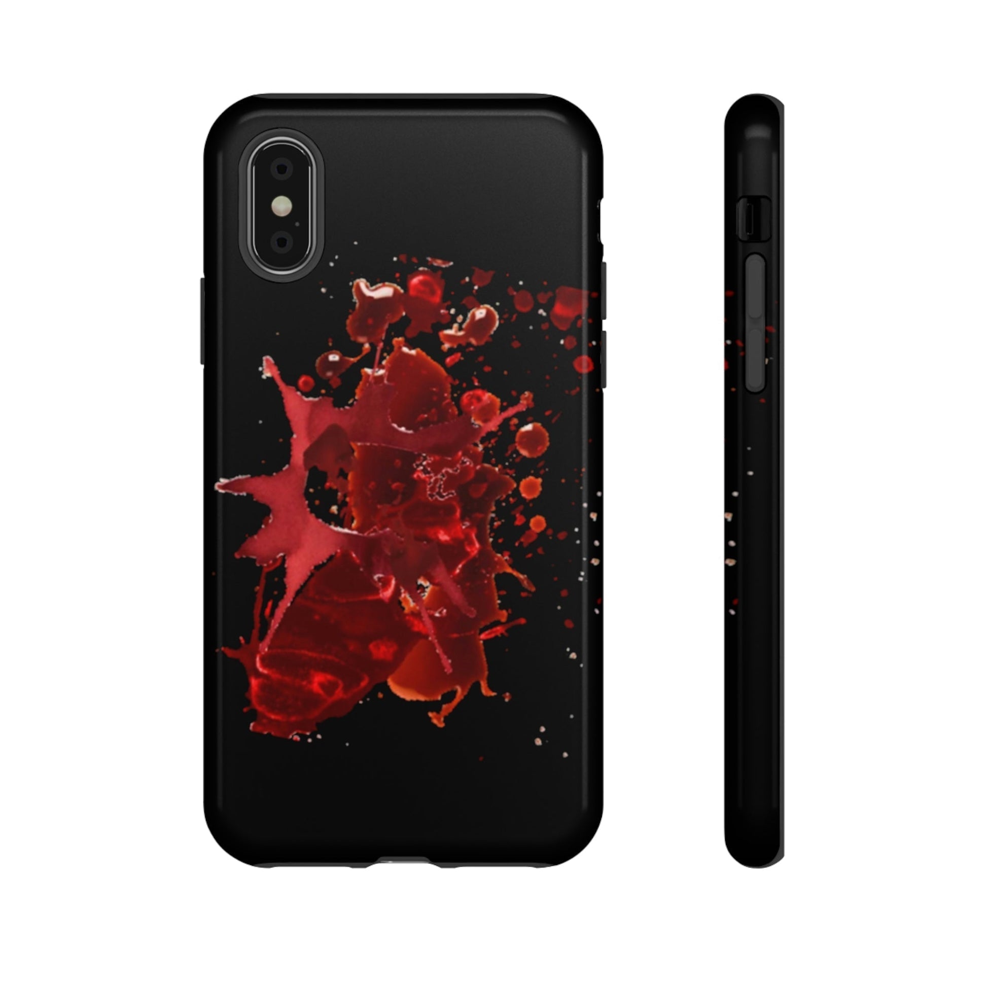 Phone Case-SPLATTER | Tough-iPhone XS-Glossy-PhoneCaseBoss-Phone-Best-Phone-Cases