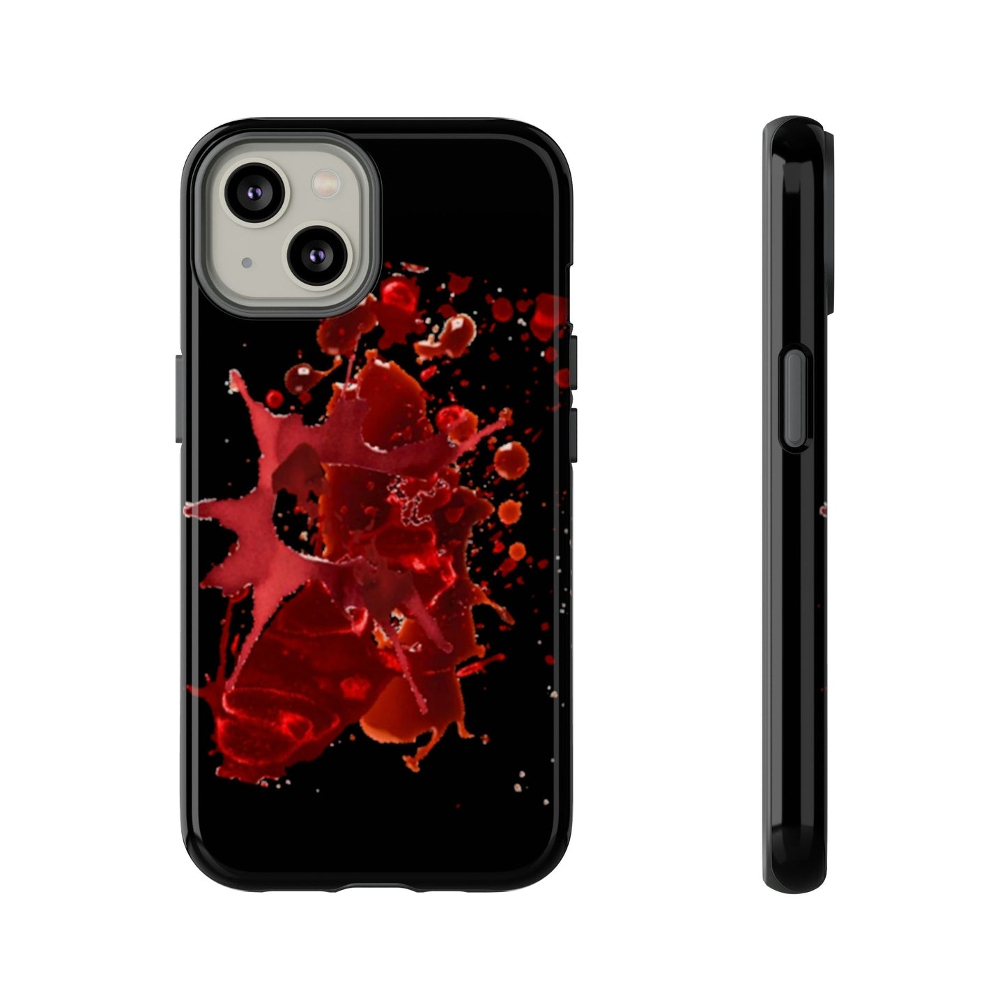 Phone Case-SPLATTER | Tough-iPhone 14-Glossy-PhoneCaseBoss-Phone-Best-Phone-Cases