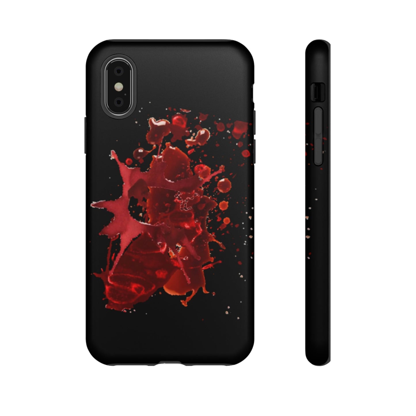 Phone Case-SPLATTER | Tough-iPhone X-Matte-PhoneCaseBoss-Phone-Best-Phone-Cases