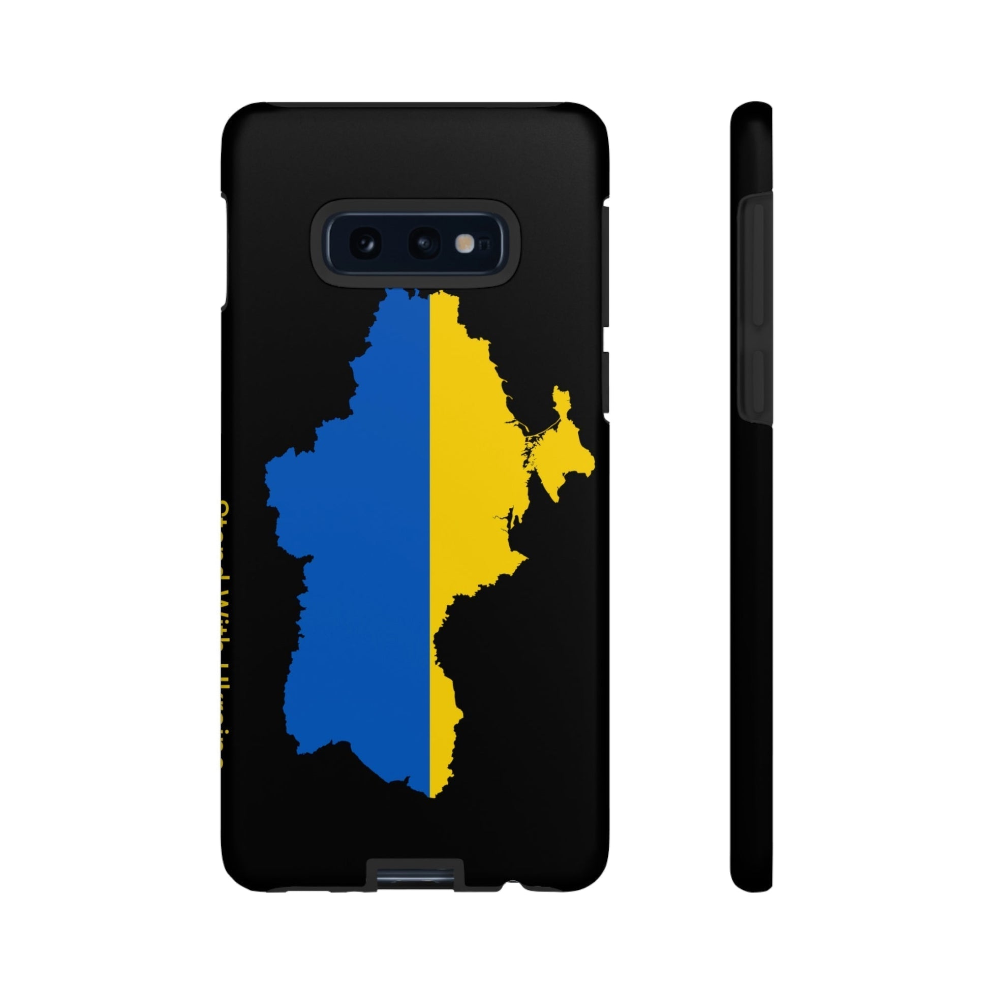 Phone Case-STAND WITH UKRAINE | Tough-Samsung Galaxy S10E-Matte-PhoneCaseBoss-Phone-Best-Phone-Cases