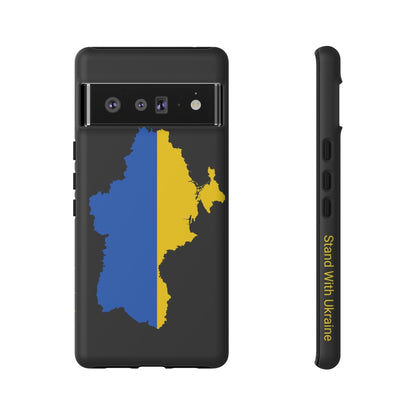 Phone Case-STAND WITH UKRAINE | Tough-Google Pixel 6 Pro-Matte-PhoneCaseBoss-Phone-Best-Phone-Cases