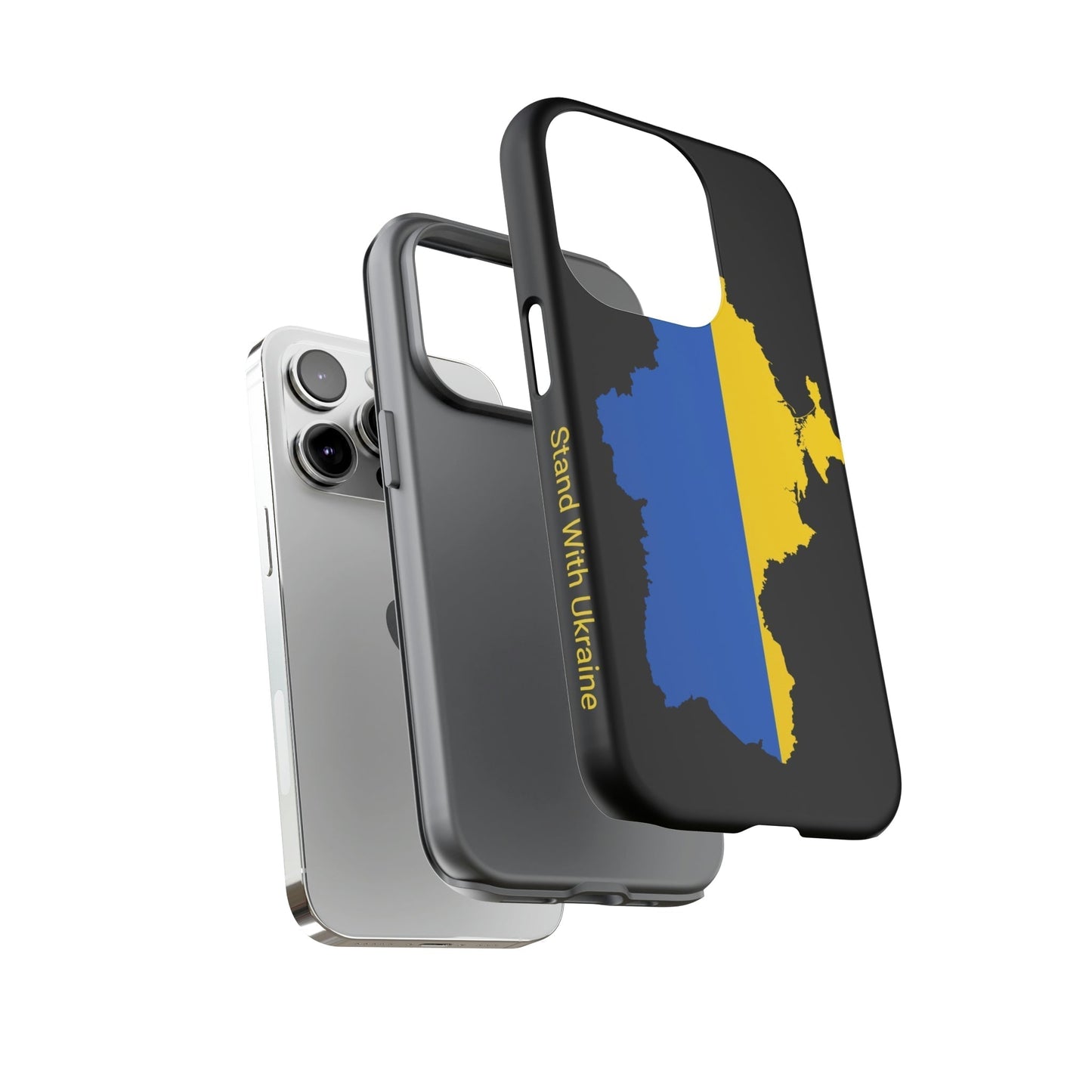 Phone Case-STAND WITH UKRAINE | Tough-PhoneCaseBoss-Phone-Best-Phone-Cases