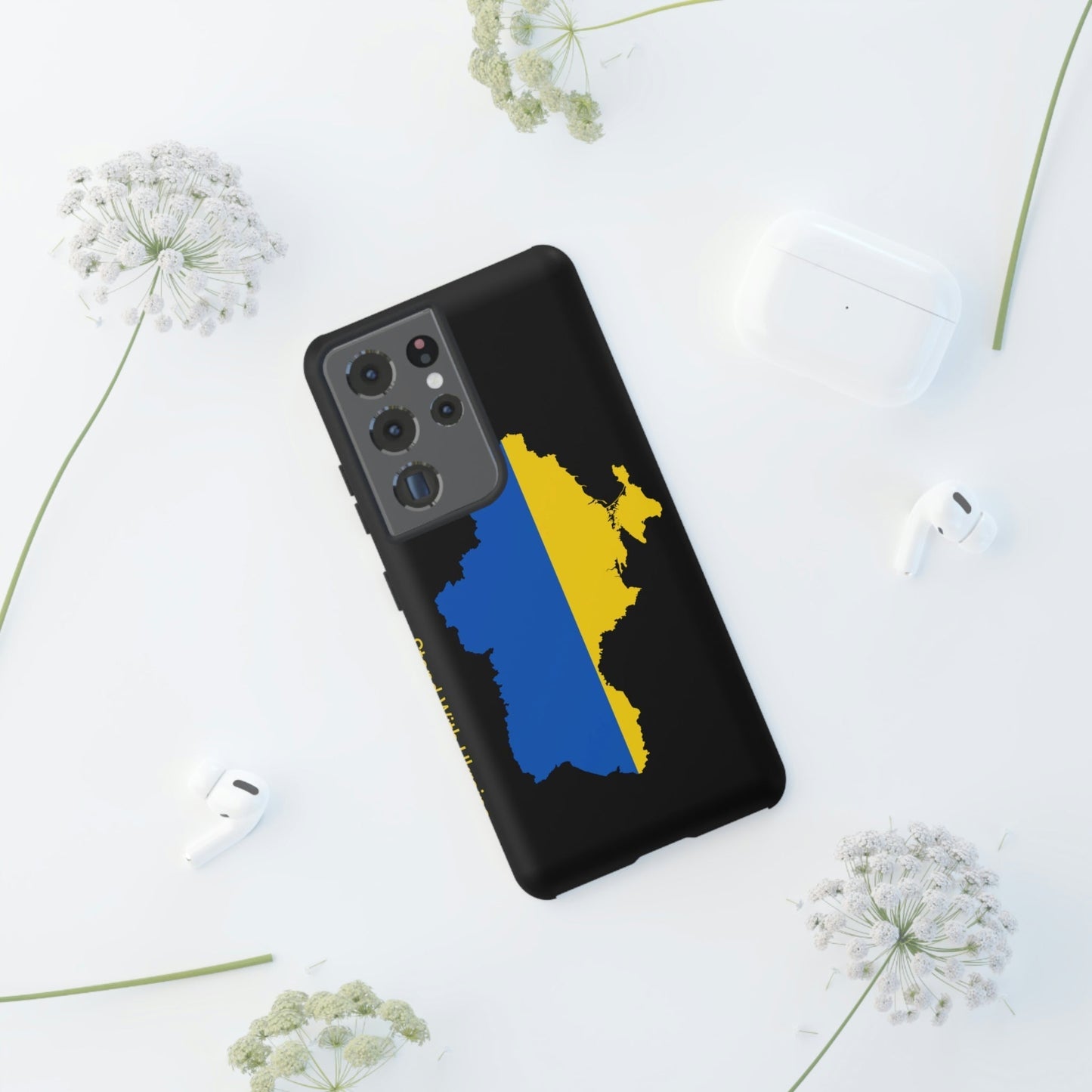 Phone Case-STAND WITH UKRAINE | Tough-PhoneCaseBoss-Phone-Best-Phone-Cases