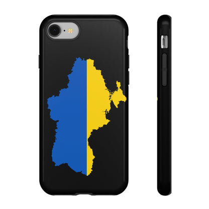 Phone Case-STAND WITH UKRAINE | Tough-iPhone 8-Glossy-PhoneCaseBoss-Phone-Best-Phone-Cases