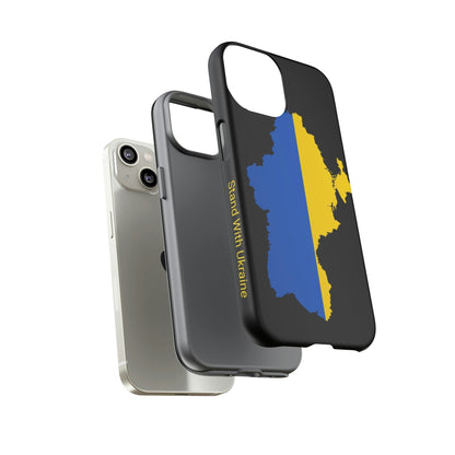 Phone Case-STAND WITH UKRAINE | Tough-PhoneCaseBoss-Phone-Best-Phone-Cases