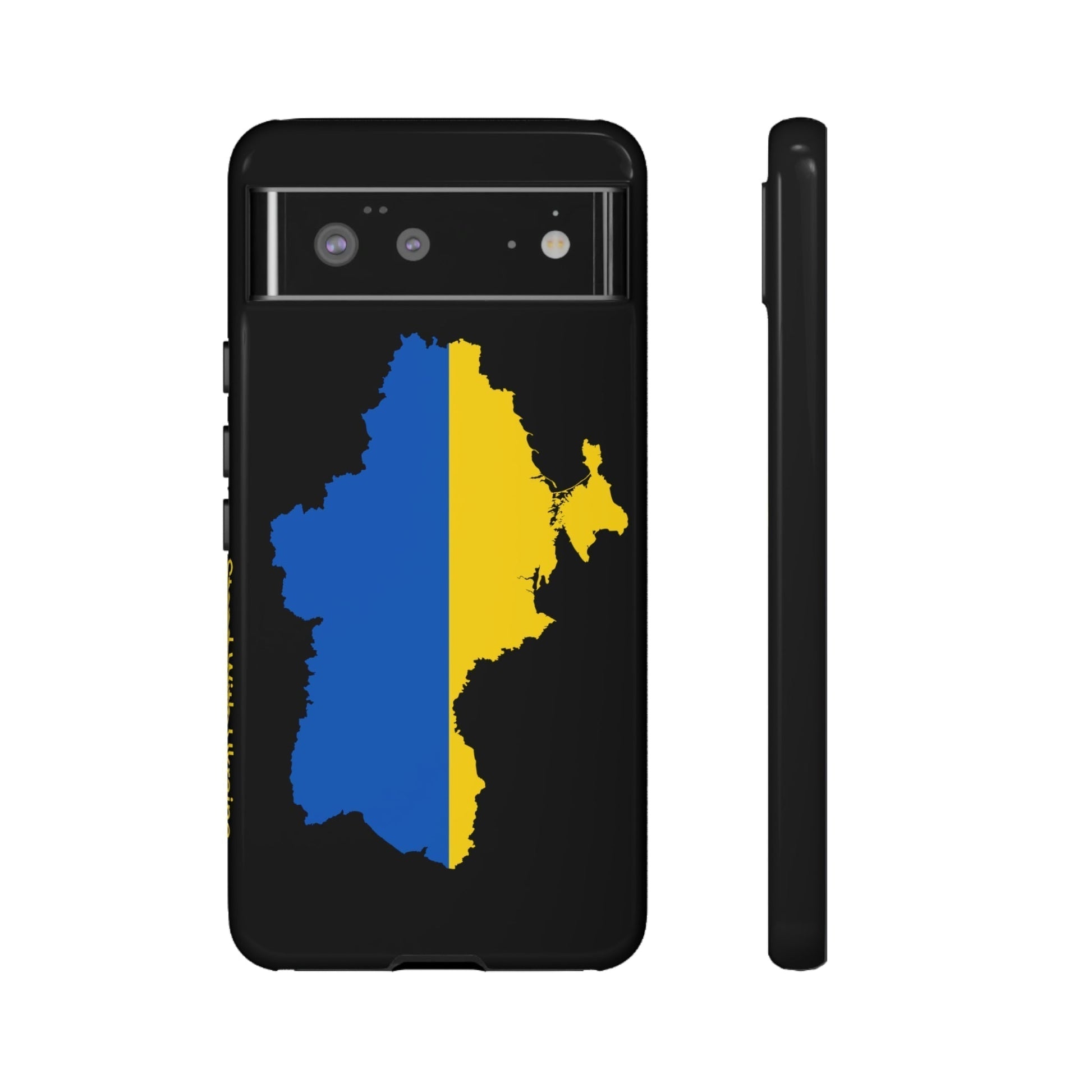 Phone Case-STAND WITH UKRAINE | Tough-Google Pixel 6-Glossy-PhoneCaseBoss-Phone-Best-Phone-Cases