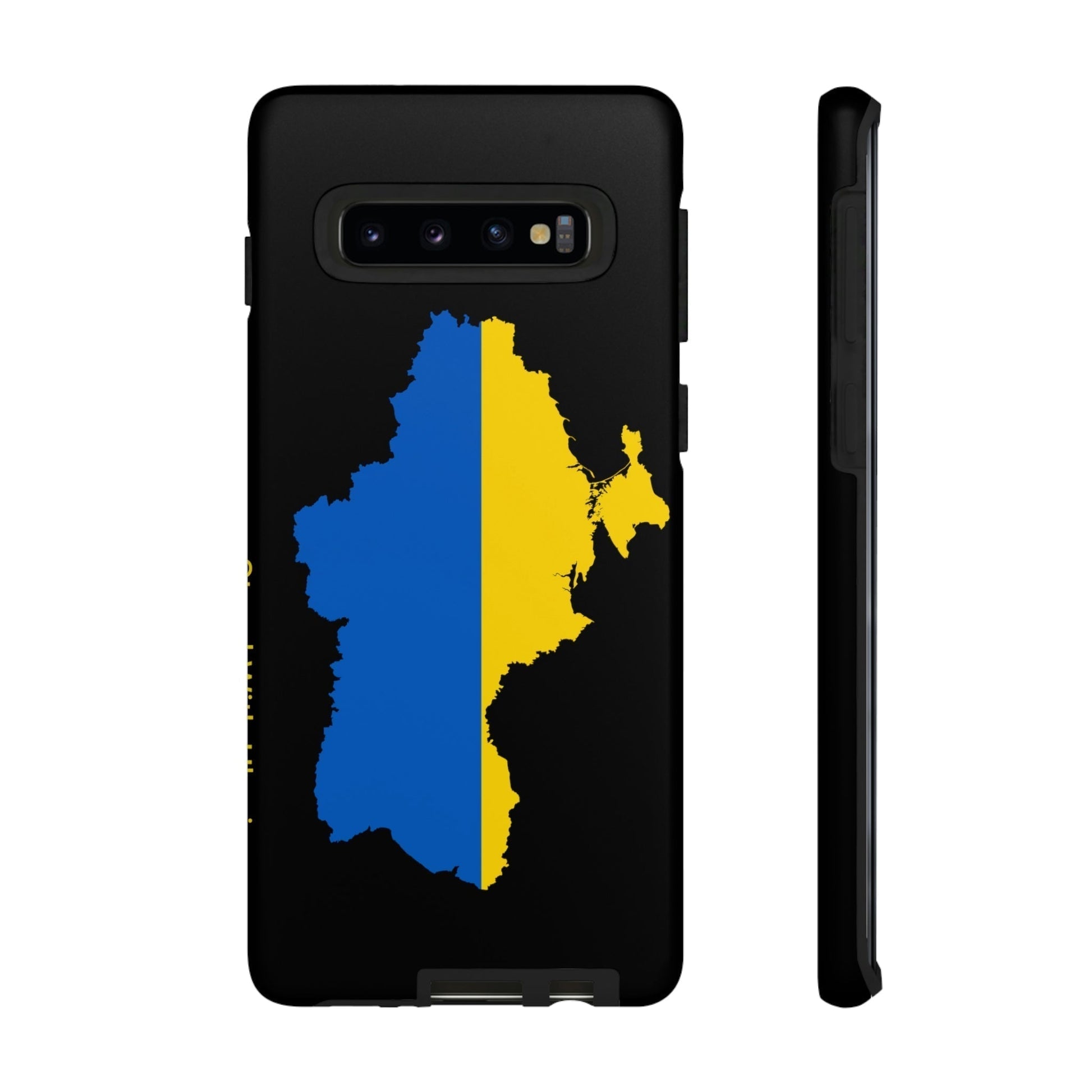 Phone Case-STAND WITH UKRAINE | Tough-Samsung Galaxy S10-Matte-PhoneCaseBoss-Phone-Best-Phone-Cases