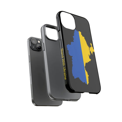 Phone Case-STAND WITH UKRAINE | Tough-PhoneCaseBoss-Phone-Best-Phone-Cases