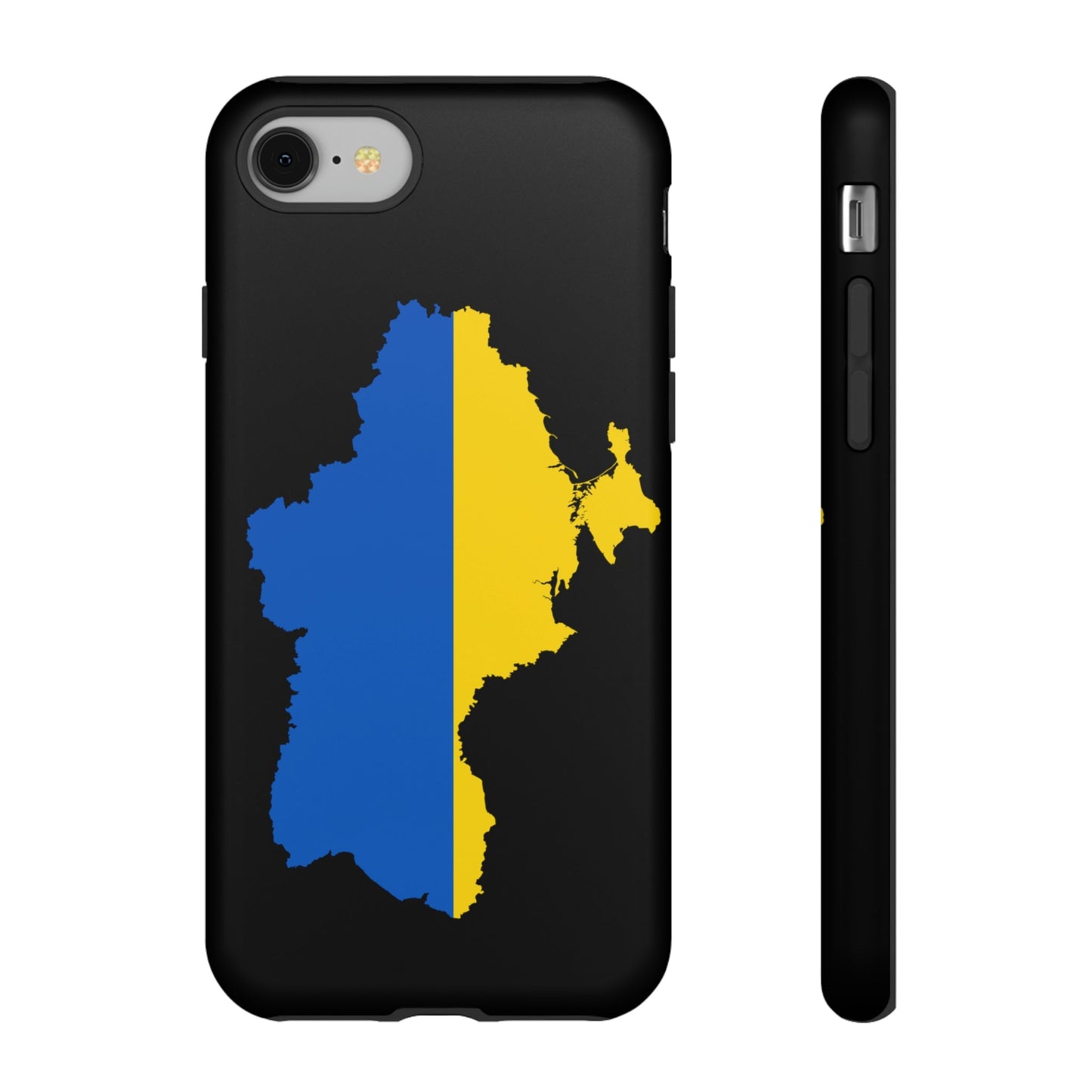 Phone Case-STAND WITH UKRAINE | Tough-iPhone 8-Matte-PhoneCaseBoss-Phone-Best-Phone-Cases