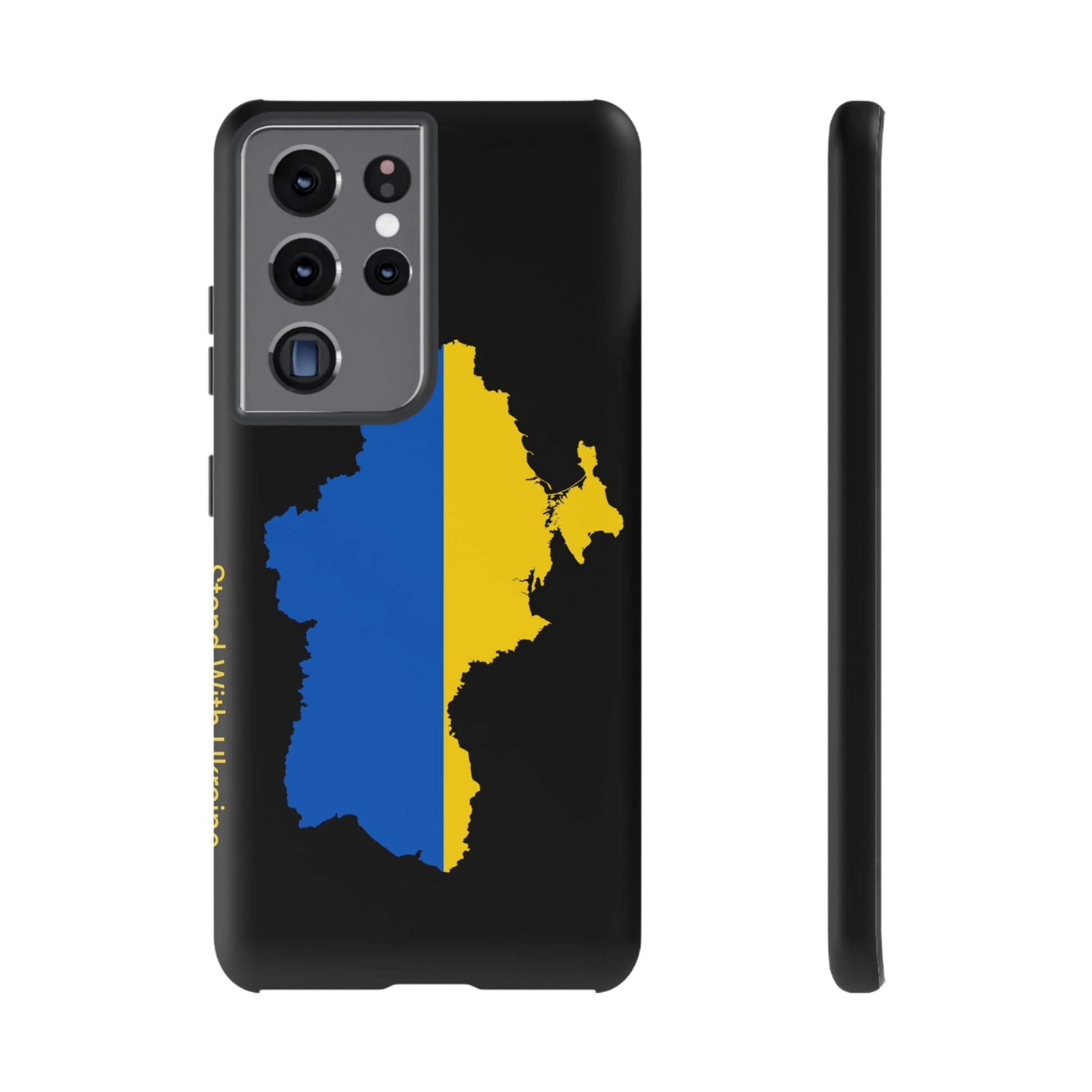 Phone Case-STAND WITH UKRAINE | Tough-Samsung Galaxy S21 Ultra-Matte-PhoneCaseBoss-Phone-Best-Phone-Cases