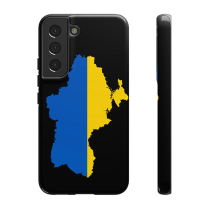 Phone Case-STAND WITH UKRAINE | Tough-Samsung Galaxy S22-Glossy-PhoneCaseBoss-Phone-Best-Phone-Cases