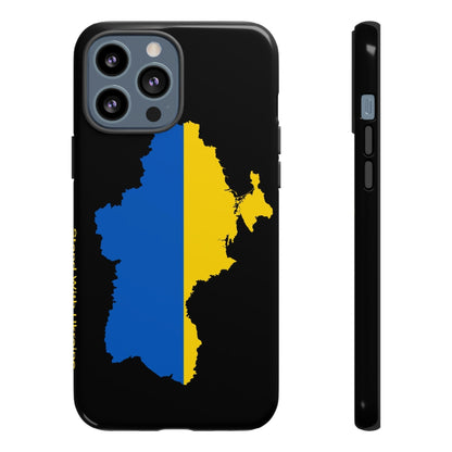 Phone Case-STAND WITH UKRAINE | Tough-iPhone 13 Pro Max-Glossy-PhoneCaseBoss-Phone-Best-Phone-Cases