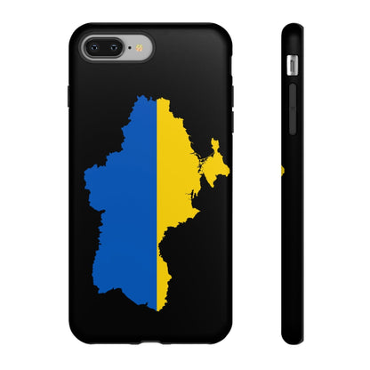 Phone Case-STAND WITH UKRAINE | Tough-iPhone 8 Plus-Matte-PhoneCaseBoss-Phone-Best-Phone-Cases