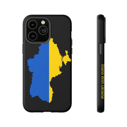 Phone Case-STAND WITH UKRAINE | Tough-iPhone 14 Pro Max-Matte-PhoneCaseBoss-Phone-Best-Phone-Cases