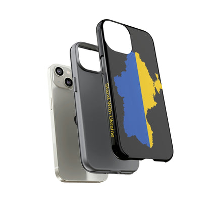 Phone Case-STAND WITH UKRAINE | Tough-PhoneCaseBoss-Phone-Best-Phone-Cases