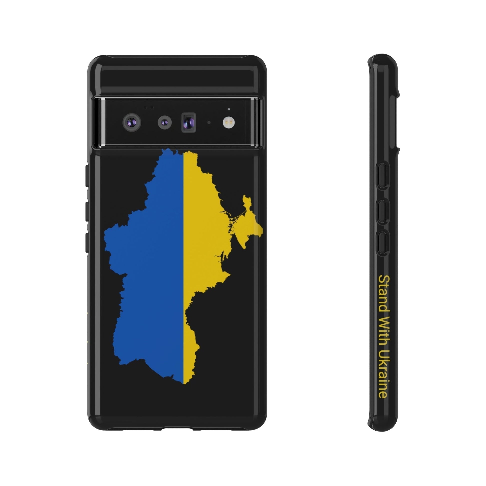 Phone Case-STAND WITH UKRAINE | Tough-Google Pixel 6 Pro-Glossy-PhoneCaseBoss-Phone-Best-Phone-Cases