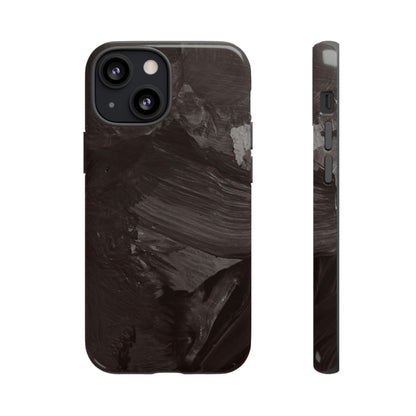 Phone Case-STONE BROWN | Tough-iPhone 13 Mini-Glossy-PhoneCaseBoss-Phone-Best-Phone-Cases