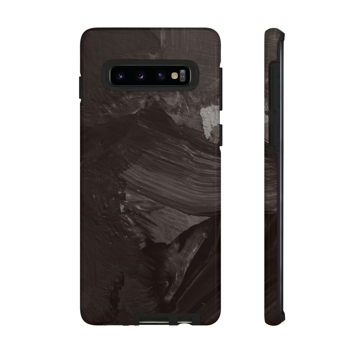 Phone Case-STONE BROWN | Tough-Samsung Galaxy S10-Glossy-PhoneCaseBoss-Phone-Best-Phone-Cases