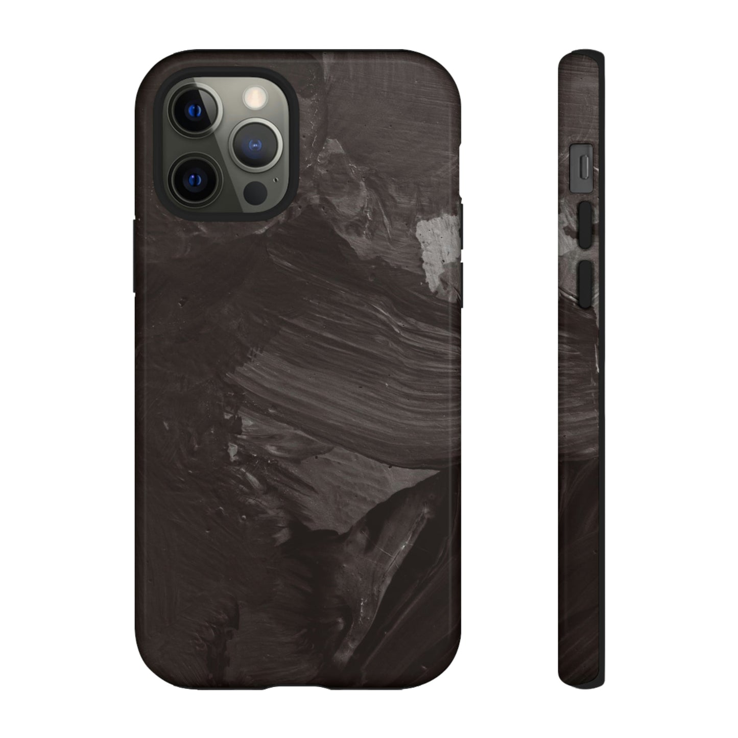 Phone Case-STONE BROWN | Tough-iPhone 12 Pro-Glossy-PhoneCaseBoss-Phone-Best-Phone-Cases