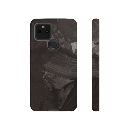 Phone Case-STONE BROWN | Tough-Google Pixel 5 5G-Glossy-PhoneCaseBoss-Phone-Best-Phone-Cases