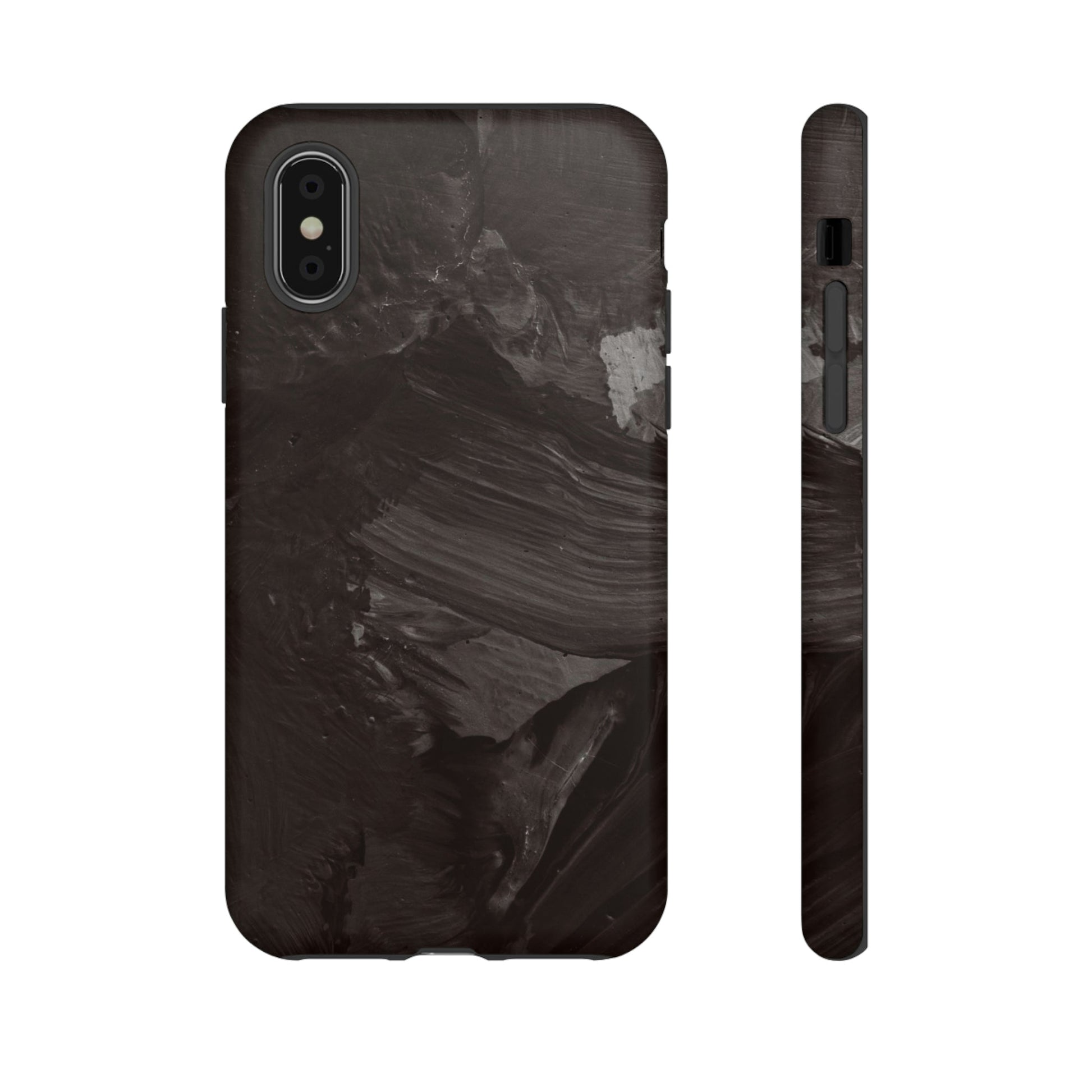 Phone Case-STONE BROWN | Tough-iPhone X-Matte-PhoneCaseBoss-Phone-Best-Phone-Cases